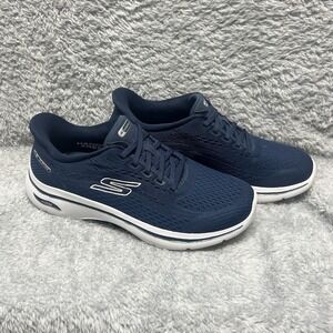 Skechers‎ Slip Ins Go Walk Arch Fit 2.0 Kathy Sneakers Womens 7.5 Blue Comfort